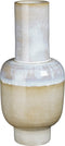 Mica Decorations Vaas Lizz - Keramiek - Naturel - 22 x 48 x 22 cm (BxHxD)