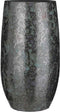 Mica Decorations Vaas Nicolas donkergroen - H 35 x Ø 21 cm - Bloempot hoog handgemaakt