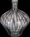 Mica Decorations Vaas Palermo - 37x37x46 cm - Glas - Zwart