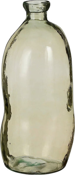 Mica Decorations Vaas Pinto - 34x34x73 cm - Glas - Beige