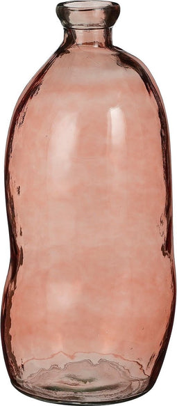Mica Decorations Vaas Pinto - 34x34x73 cm - Glas - Bruin