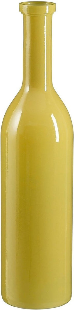 Mica Decorations Vaas Rioja - 18x18x75 cm - Glas - Beige