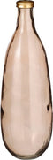 Mica Decorations Vaas Rodrigo - 25x25x75 cm - Glas - Bruin