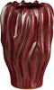 Mica Decorations Vaas Thom - 20x20x30 cm - Keramiek - Paars