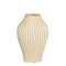 Mica Decorations Vaas Timo - 24x24x32 cm - Keramiek - Gebroken Wit