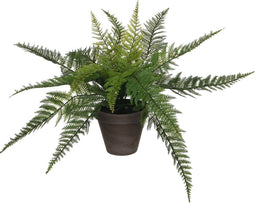 Mica Decorations Varen Kunstplant in Bloempot Stan - H38 x Ø50 cm - Groen