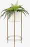 Mica Decorations Varen Kunstplant in Bloempot Stan - H38 x Ø50 cm - Groen