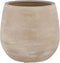 Mica Decorations Victor Bloempot - 25x25x24 cm - Terracotta - Beige