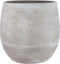 Mica Decorations Victor Ronde Pot - H45 x Ø49 cm - Terracotta - Grijs