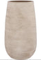 Mica Decorations Victor Ronde Vaas - H50 x Ø29 cm - Terracotta - Beige