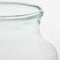 Mica Decorations Vienne Vaas - H20 x Ø21 cm - Gerecycled Glas - Transparant