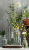Mica Decorations Vienne Vaas - H30 x Ø18 cm - Gerecycled Glas - Transparant