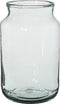 Mica Decorations Vienne Vaas - H30 x Ø18 cm - Gerecycled Glas - Transparant