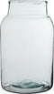 Mica Decorations Vienne Vaas - H35 x Ø21 cm - Gerecycled Glas - Transparant