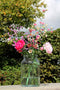 Mica Decorations Vienne Vaas - H35 x Ø21 cm - Gerecycled Glas - Transparant