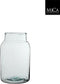 Mica Decorations Vienne Vaas - H35 x Ø21 cm - Gerecycled Glas - Transparant