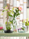 Mica Decorations Vienne Vaas - H40 x Ø23 cm - Gerecycled Glas - Transparant