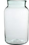 Mica Decorations Vienne Vaas - H44 x Ø25 cm - Gerecycled Glas - Transparant