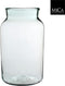 Mica Decorations Vienne Vaas - H44 x Ø25 cm - Gerecycled Glas - Transparant
