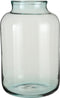 Mica Decorations Vienne Vaas - H52 x Ø29 cm - Gerecycled Glas - Transparant