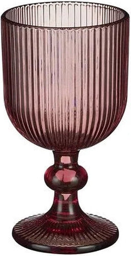 Mica Decorations - Wijnglas 'Merlot' (Paars, Ø8cm)