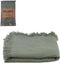 Mica Decorations Xavie Tafelloper - L180 x B45 cm - Katoen - Groen