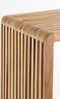 Mica Decorations Yonker Plantentafel - Set van 2 - L35 x B25 x H80 cm - Gerecycled Hout - Bruin