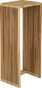 Mica Decorations Yonker Plantentafel - Set van 2 - L35 x B25 x H80 cm - Gerecycled Hout - Bruin