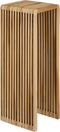 Mica Decorations Yonker Plantentafel - Set van 2 - L35 x B25 x H80 cm - Gerecycled Hout - Bruin