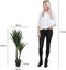 Mica Decorations Yucca Kunstplant - H120 x Ø60 cm - Groen