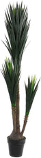 Mica Decorations Yucca Kunstplant - H160 x Ø80 cm - Pot - Groen