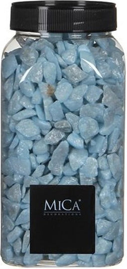 Mica Grind L.blauw,glas 1kg.