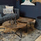Salontafels rond - Salontafel Kate - Salontafel goud 80 cm
