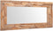 vidaXL - Decoratieve - spiegel - rechthoekig - 90x60 - cm - teakhout
