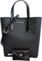 Michael Kors Zwart Vincent SM Tote Met Kaarthouder