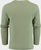 Michaelis heren trui katoen - slim fit met O-hals - lichtgroen - Maat: M