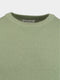 Michaelis heren trui katoen - slim fit met O-hals - lichtgroen - Maat: M