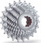 Miche Cassette 10v 12-30 Shimano Aluminium Zilver