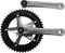 Miche Crankstel Pista Advanced 167 Mm 49t Zilver