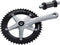 Miche Crankstel Pista Advanced 172 Mm 51t Zilver