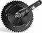 Miche Crankstel Pistard Air 172mm 52t zwart