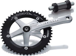 Miche Crankstel Piste Advanced 165 Mm 48t Zilver