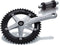 Miche Crankstel Piste Advanced 170 Mm 52t Zilver