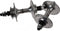 Miche Naafset Primato Pista/strada 36g Hoge Flens 2 Lagers Zilver