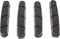 Miche Remblokrubbers Campa V-brake 55 X 11,5 Mm Zwart 40 Stuks