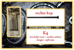 Miche Spaak+nip. 10x LV+RV K4