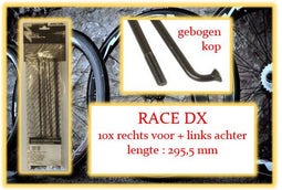 Miche Spaak+nip. 10x RV+LA RACE AXT WP DISK draadvelg