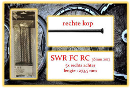 Miche Spaak+nip. 5x RA SWR FC RC 36mm draadvelg 2017