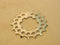 Miche Tandwiel 17t Campagnolo 10sp Zilver