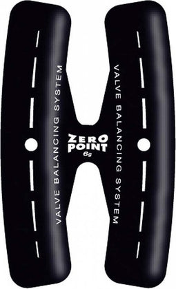 Miche wieluitbalanceer sticker zero point zwart 6gr.-6gr.